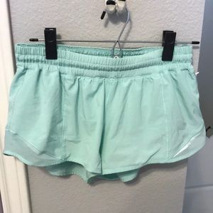 Lululemon mint shorts!!